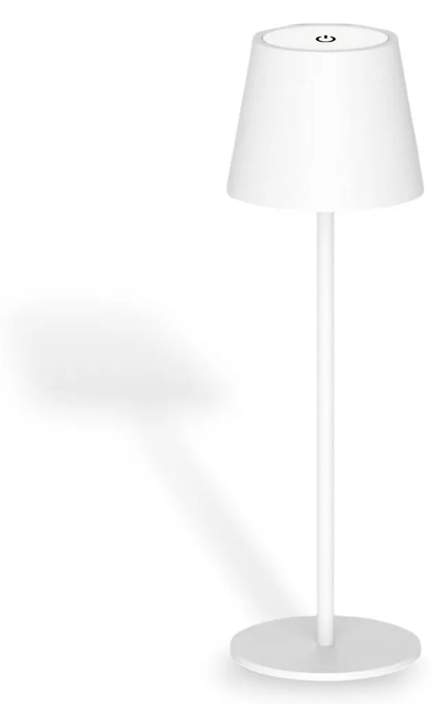 Lampe de bar sans fil design blanc chaud 3000K tactile et rechargeable