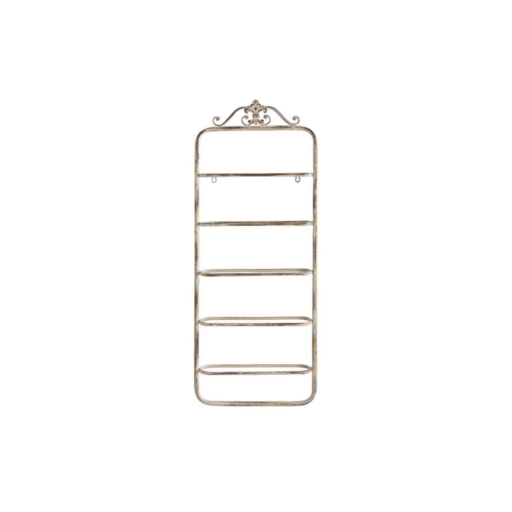 Étagère à vin verticale en métal blanc 102,5 cm pour gain de place