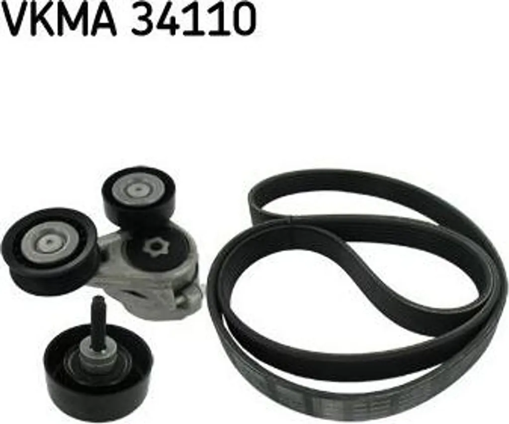 Solution anti-sifflement : Courroies SKF VKMA 34110 Ford Focus C-Max