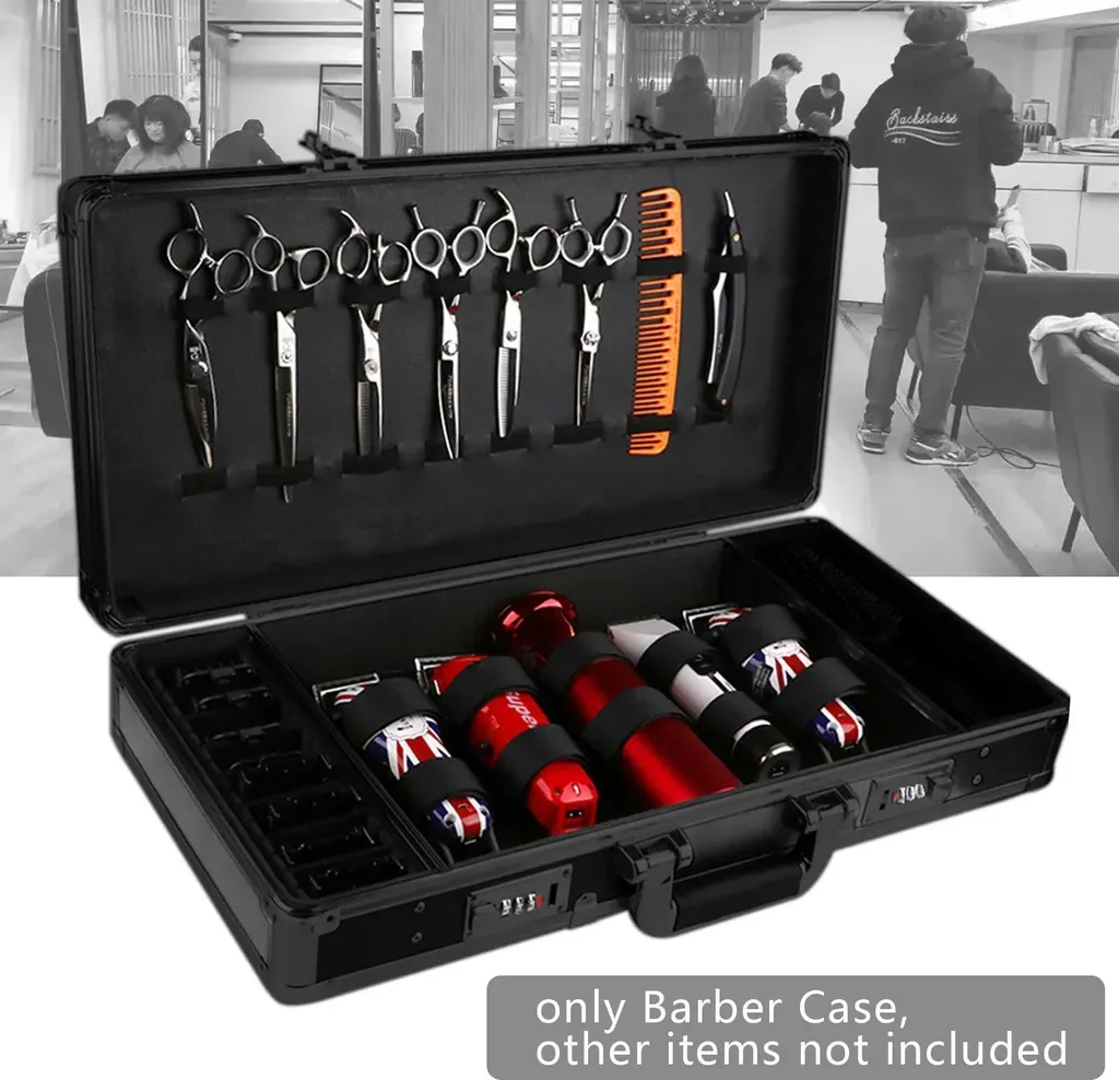 Mallette de Voyage pour Ciseaux et Outils Coiffeur - Sécurité Maximale