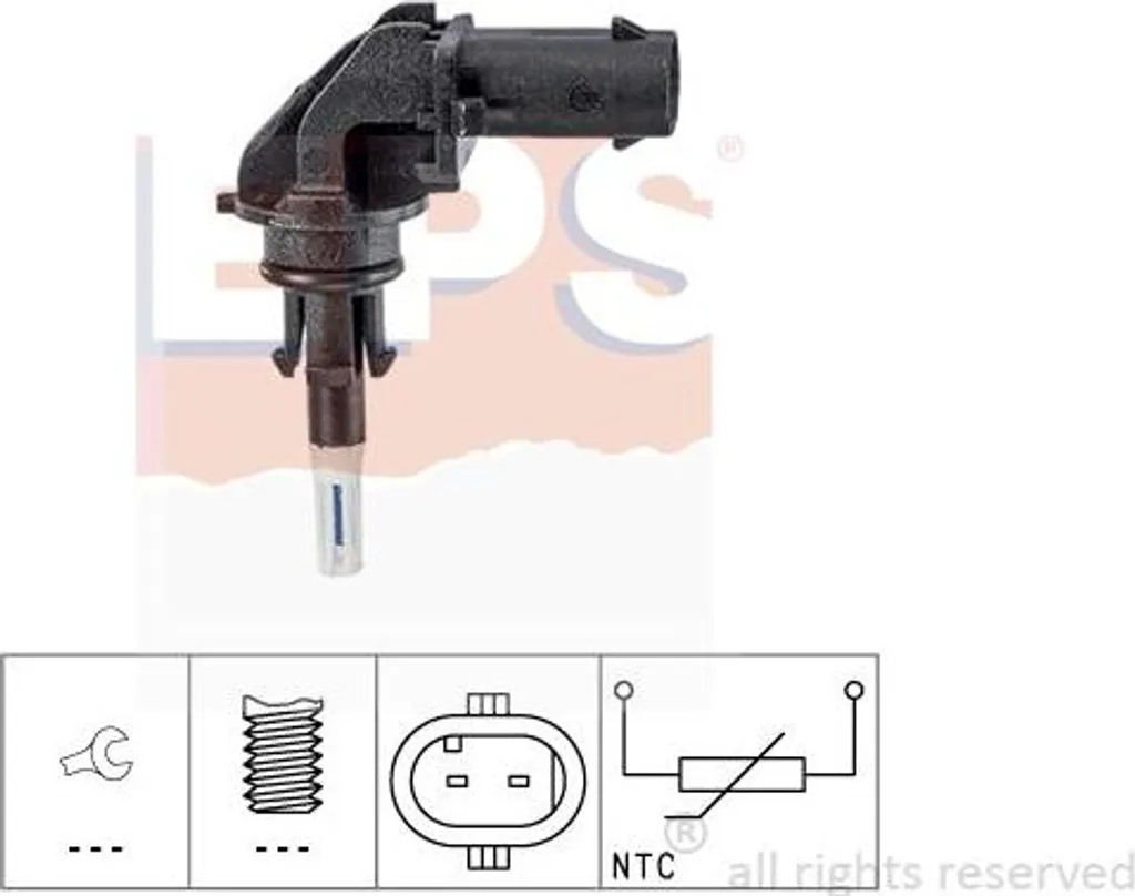 Ottimizza la Combustione: Sensore IAT EPS 13627812741 per BMW Serie 1-8