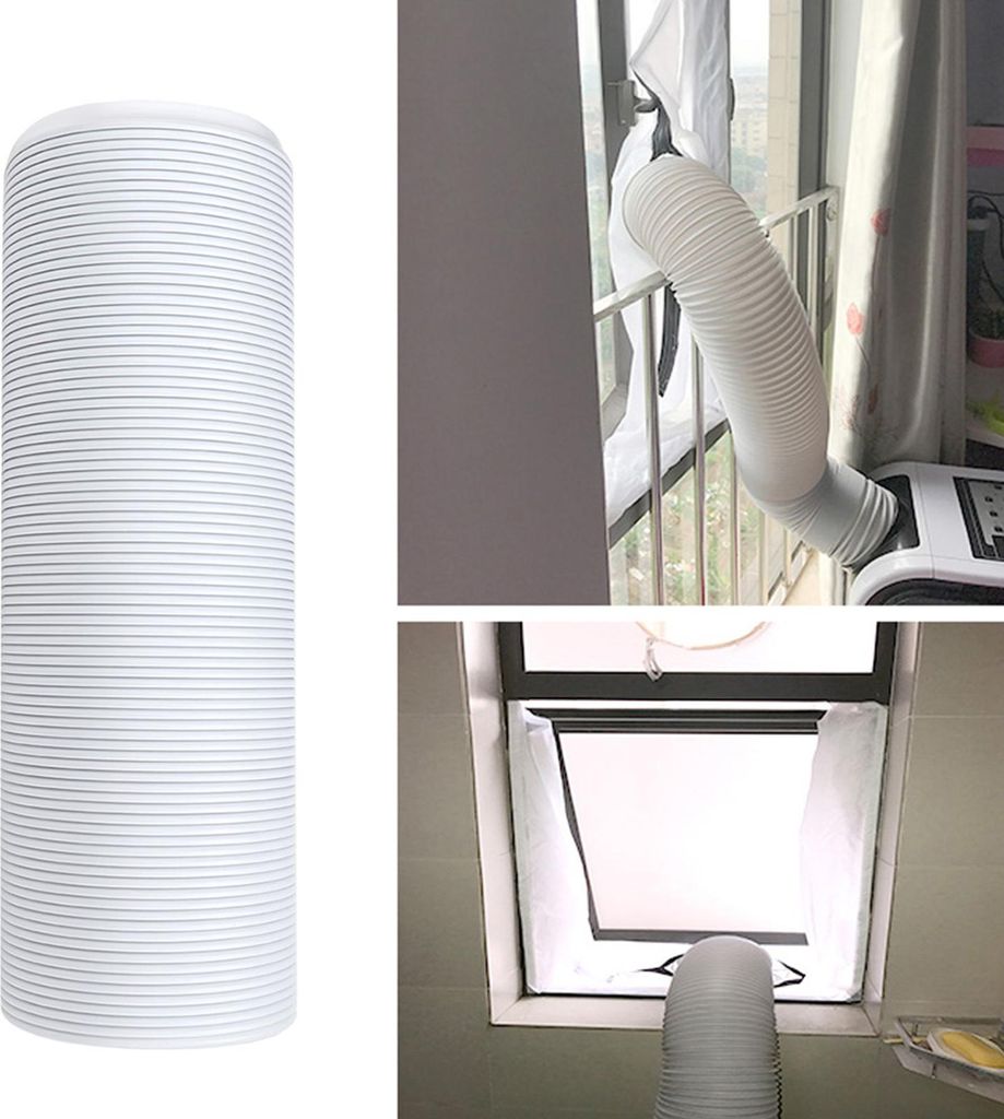 Tragbare universelle flexible Klimaanlagenableitungsschlauch -Rohr -Ersatzteile (D13CM*1,5 m)