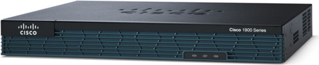 Cisco 1900 1921 Router - 2 Anschlüsse - Management-Port - 2.0 - 512 MB - Gigabit-Ethernet - 1U - Rackmontage, Desktop