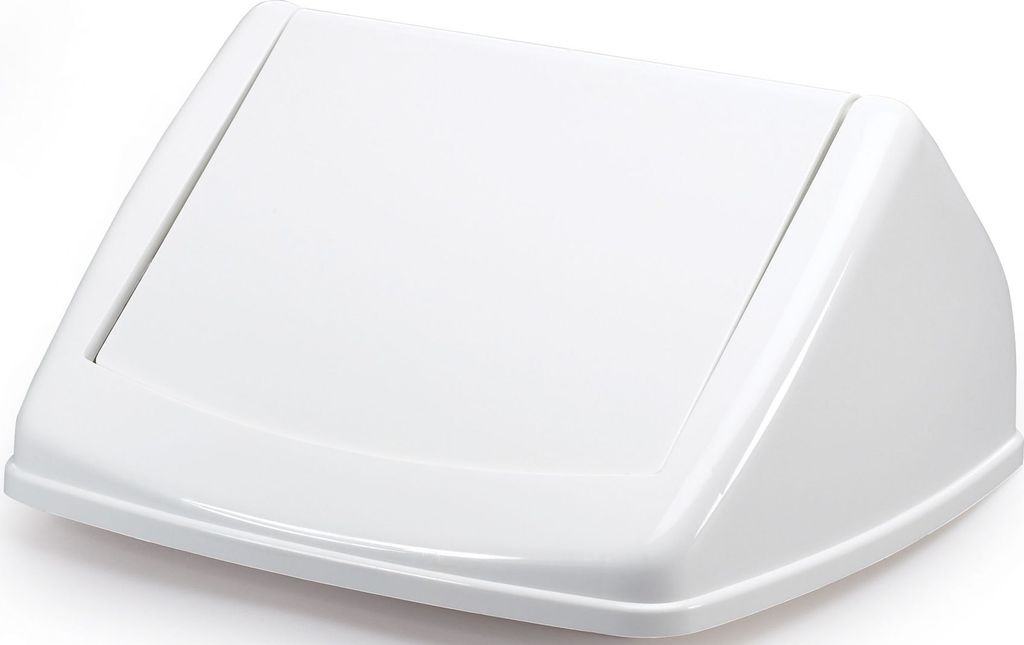 Schwingdeckel Durabin Flip Lid Square 40 weiß Packung mit 10 Stück