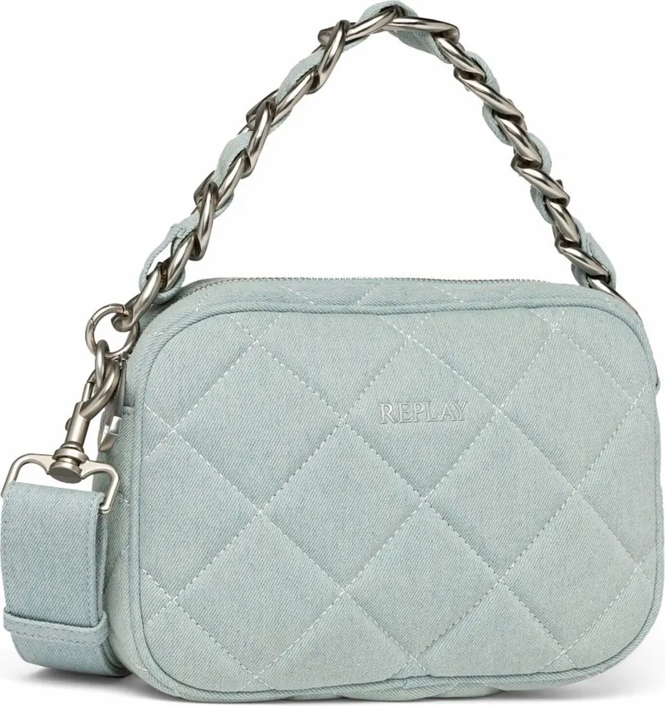 Sac bandoulière REPLAY LT Denim bleu clair avec sangle ajustable
