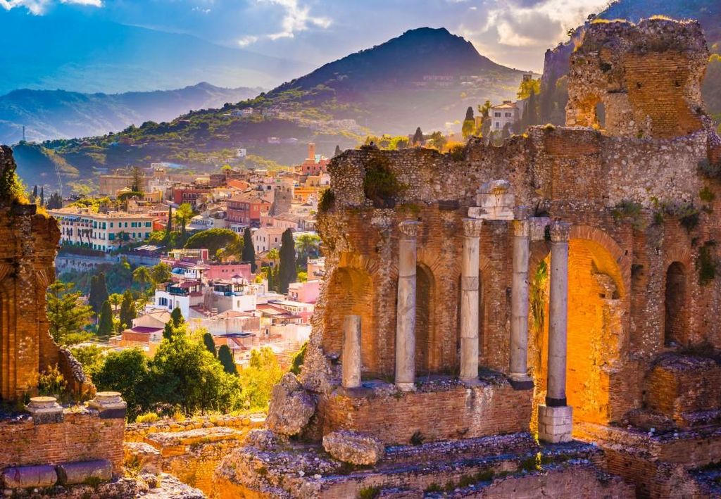 ALIPSON Puzzle Amphitheater in Taormina 1000 dlks