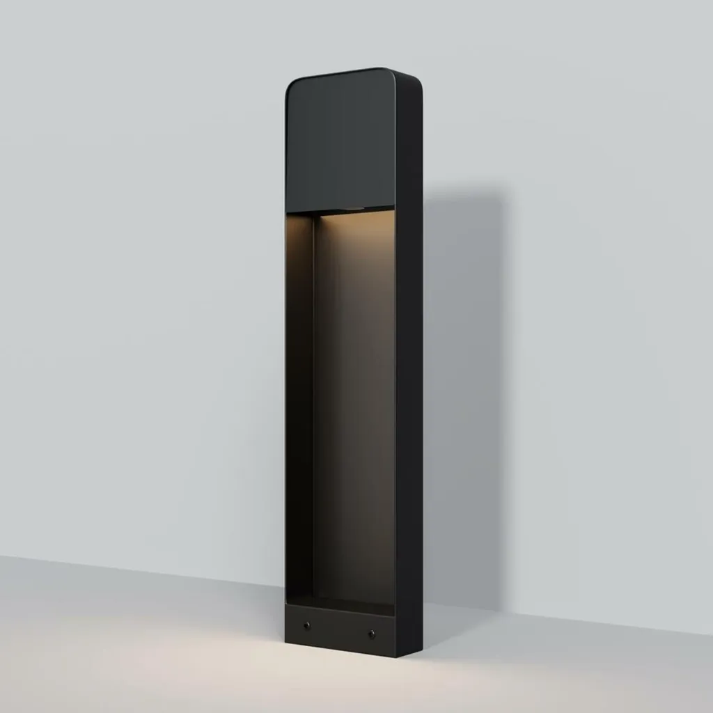 Luminaire extérieur étanche IP54 Maytoni Porte LED 7W 3000K Noir mat
