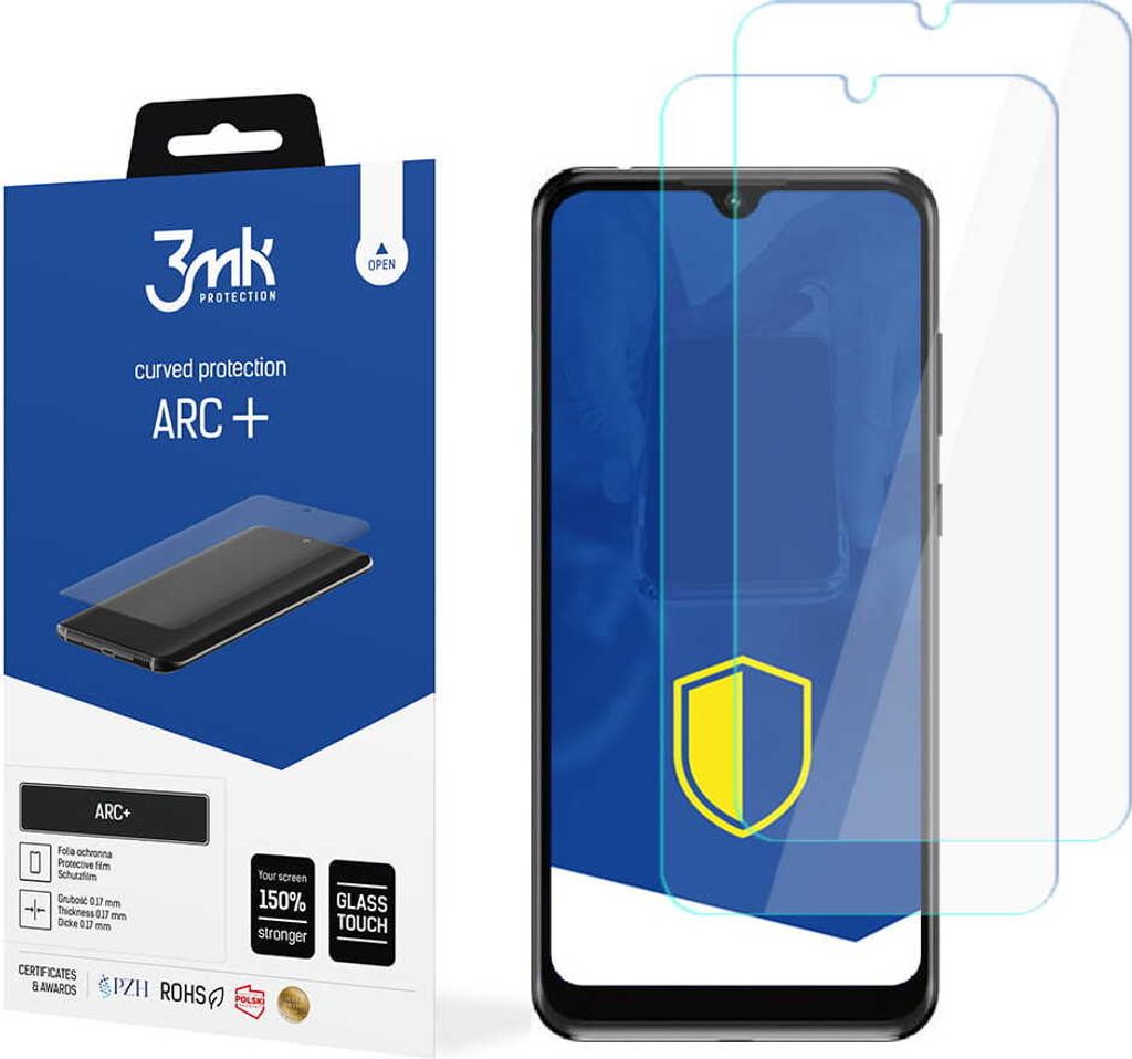 3mk Display Schutzfolie ARC+ für ZTE Blade A5 2020 0,17mm Self-Heal (2 Stück)