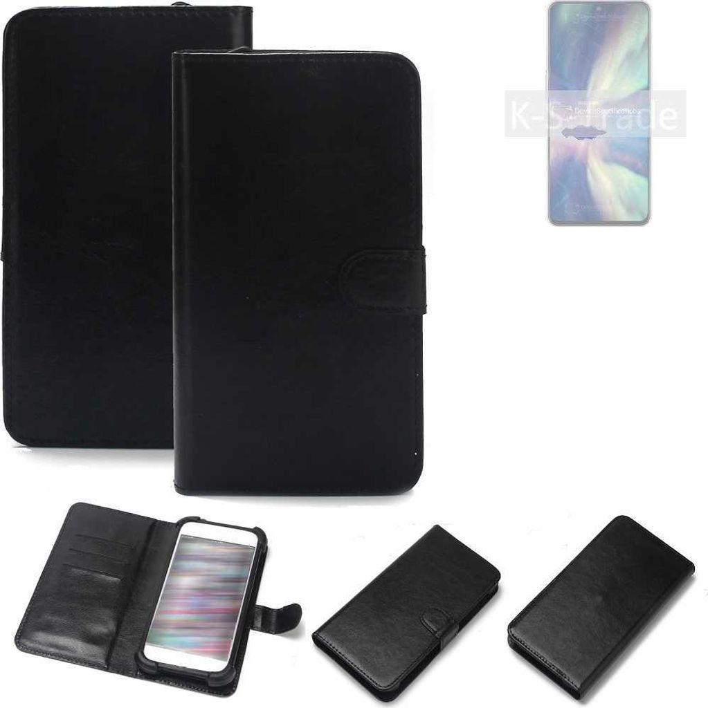 K-S-Trade Handyhülle Schutzhülle kompatibel mit ZTE Axon 40 SE Handy Schutz Hülle Handyhülle Bumper schwarz 1x