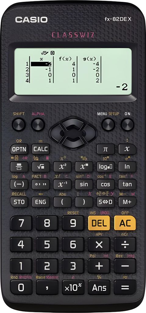 CASIO Schulrechner FX-82DE X ClassWiz Batteriebetrieb