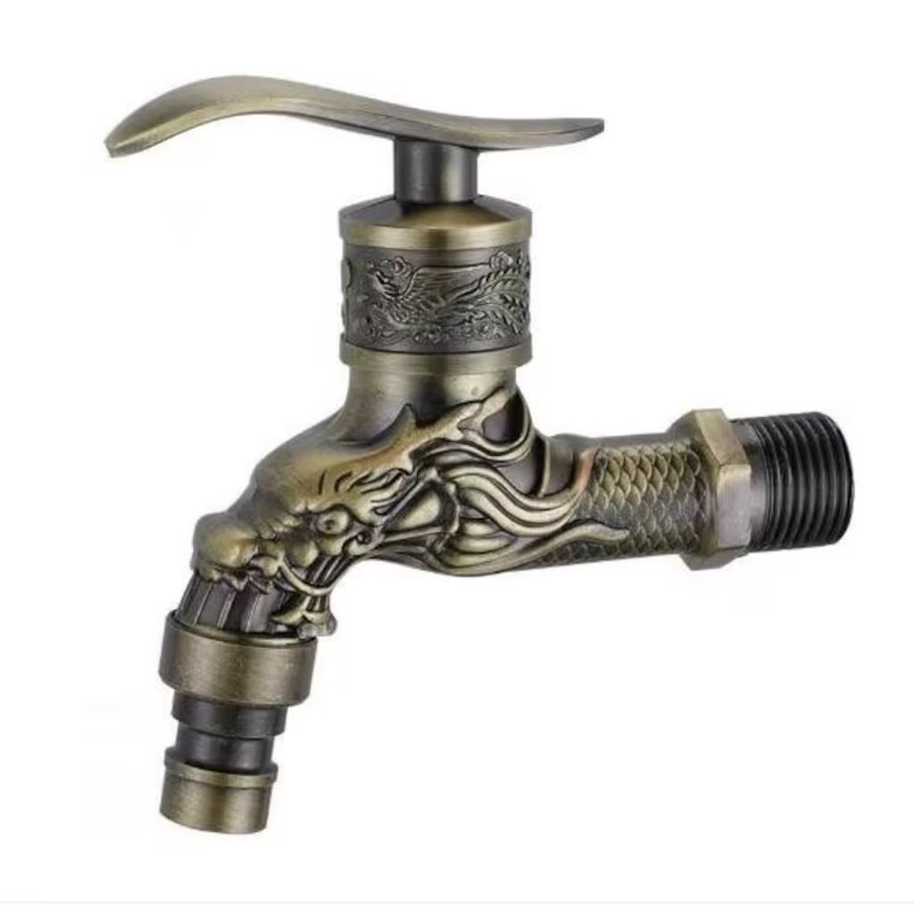 ASKSA Robinet Vintage Jardin Antique, robinet en laiton Image du produit 