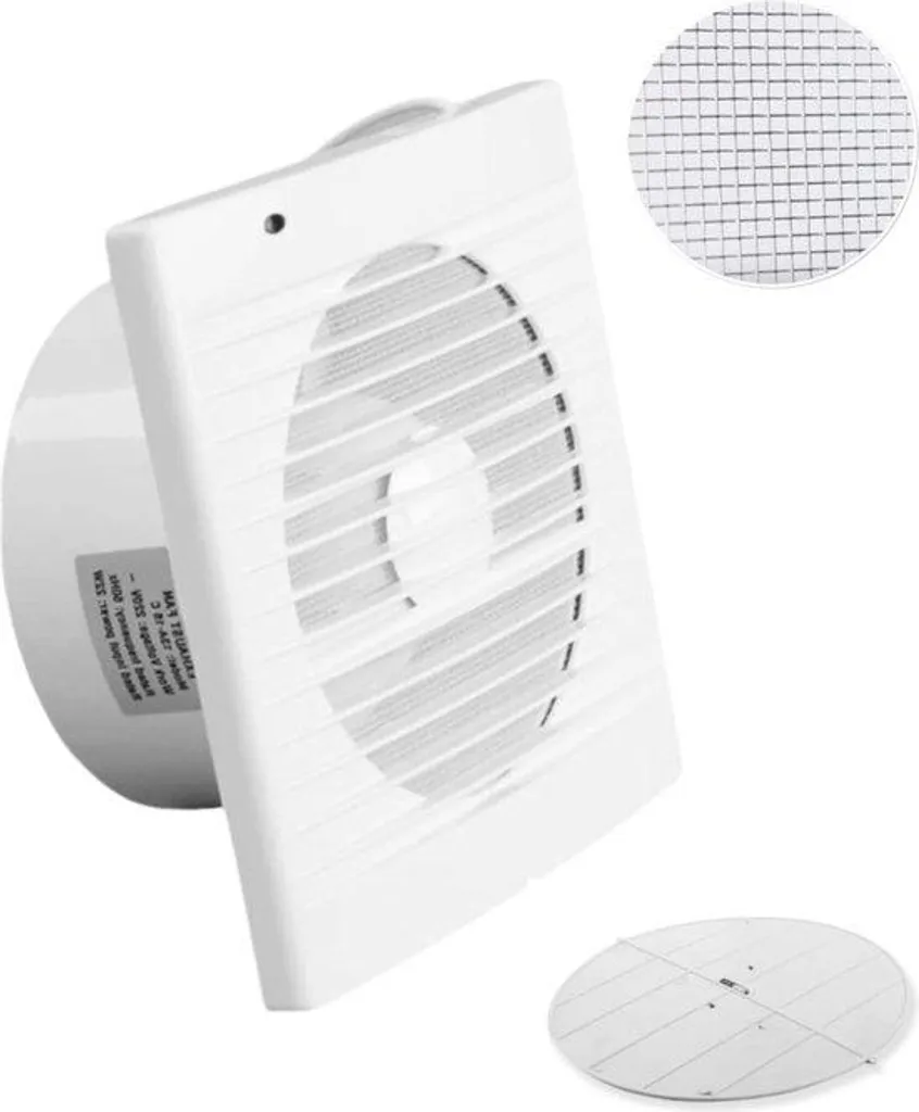 Hotte aspirante anti-odeur et insectes pour cuisine et bureau - 250 m³/h