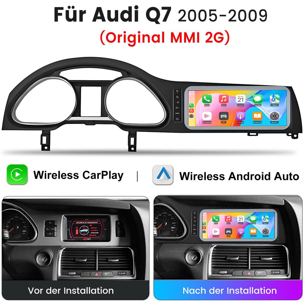 Pre Audi Q7 (modelové roky 2005–2009): 10,25-palcové Obrázok produktu 