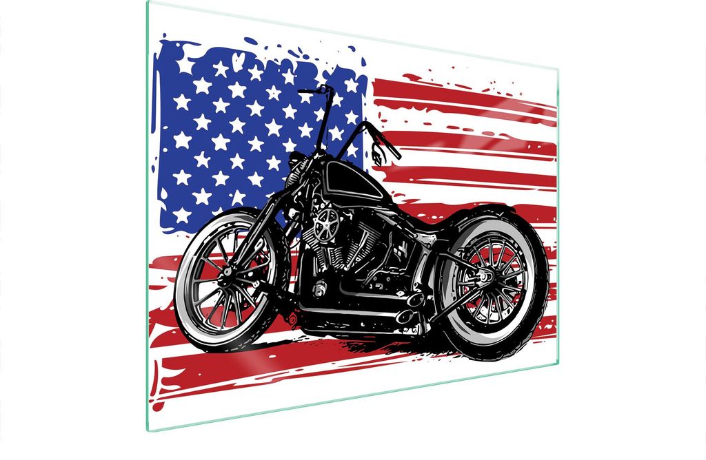 Glasschutzplatte Für Herd 70X52 Motorrad