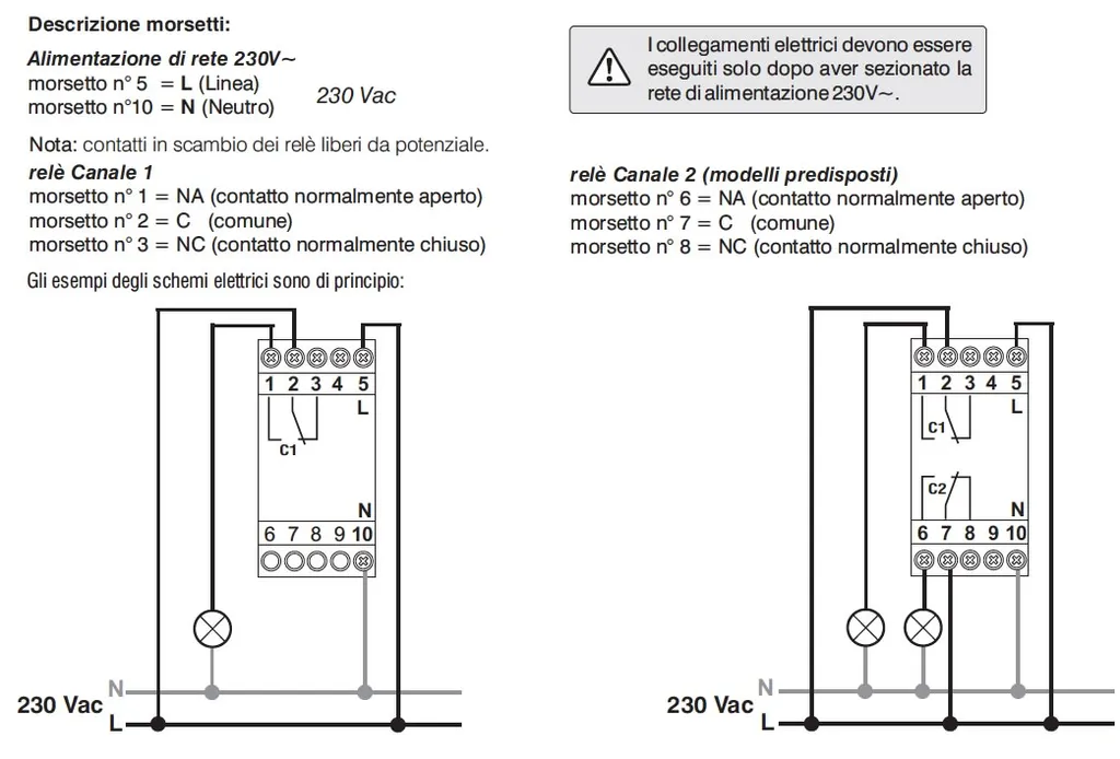 Programmateur hebdomadaire numérique 3500W pour tableau électrique IP20 - 3