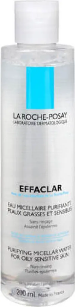 Nettoyant Visage Eau Micellaire Effaclar 400ml pour Routine Soin Peau Grasse