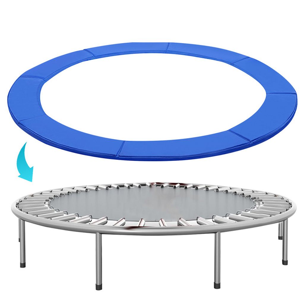 Copertura per bordo trampolino Ø 244 cm blu, resistente Immagine del prodotto 