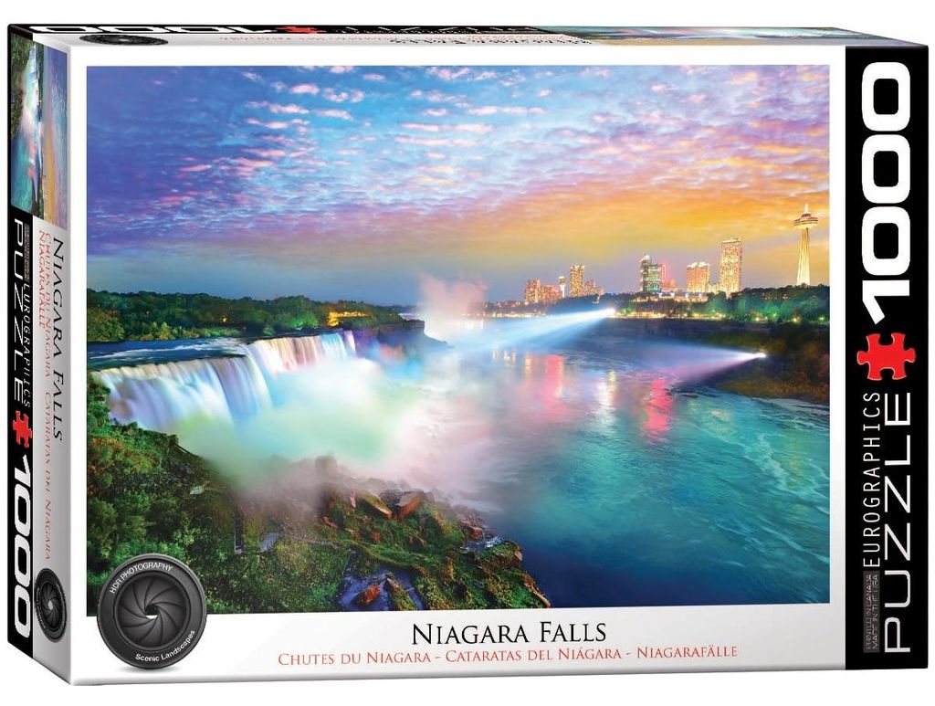 EuroGraphics Puzzle 1000 Teile: Niagarafälle Produktbild 