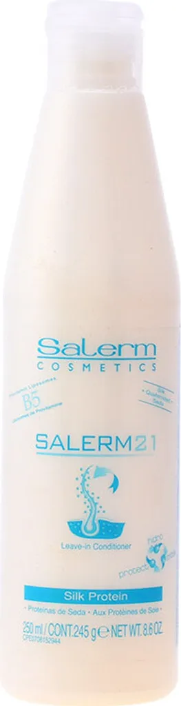 Conditionneur Sans Rinçage Salerm 21 aux Protéines de Soie en 250ml