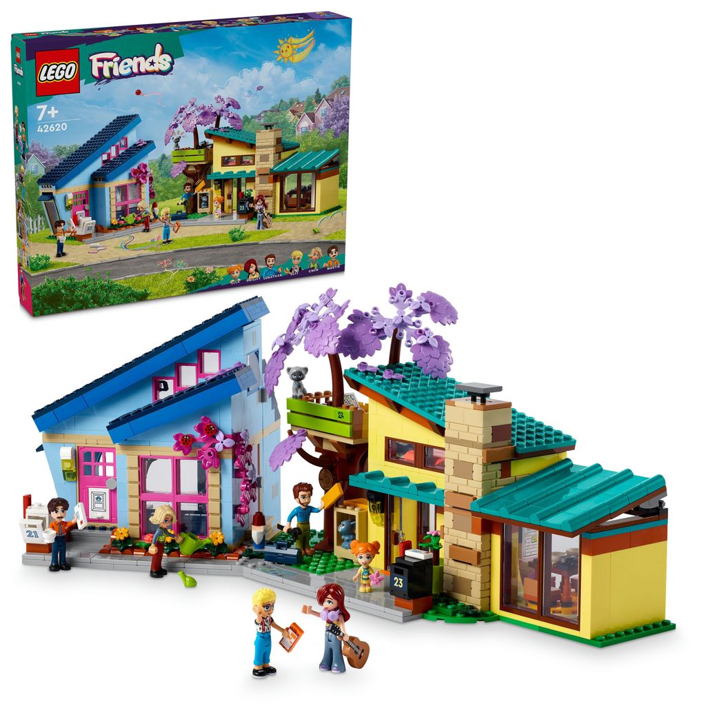 LEGO® Friends 42620 Rodinný dům Ollyho a Paisleyho Obrázek produktu 