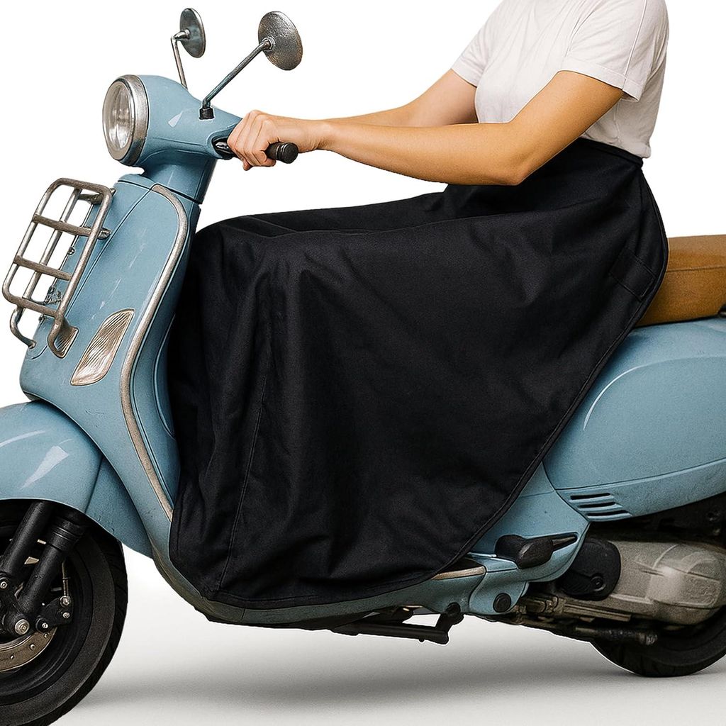 Recalma Roller Beinwärmer wasserdicht winddicht Thermo Beinschutz universal Scooter Abdeckung Winter Schwarz 62x45x35 cm