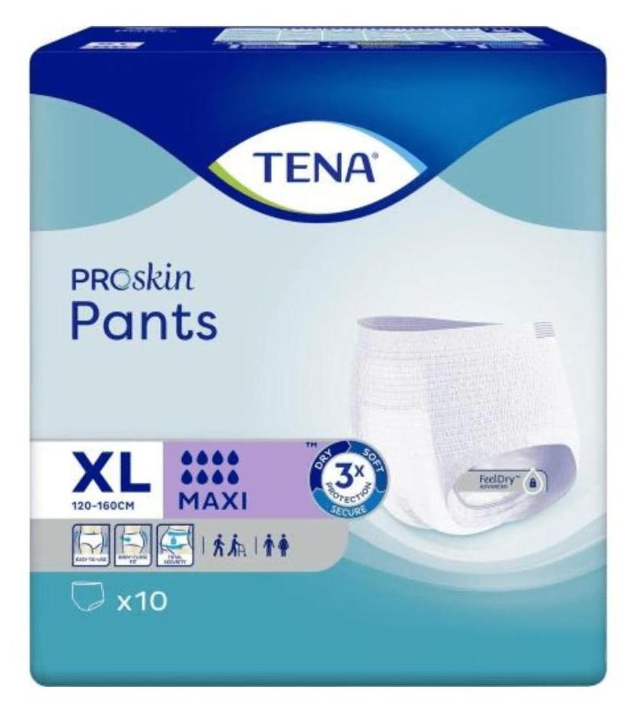 Tena Pants Maxi XL bei Inkontinenz 4X10 St Produktbild 
