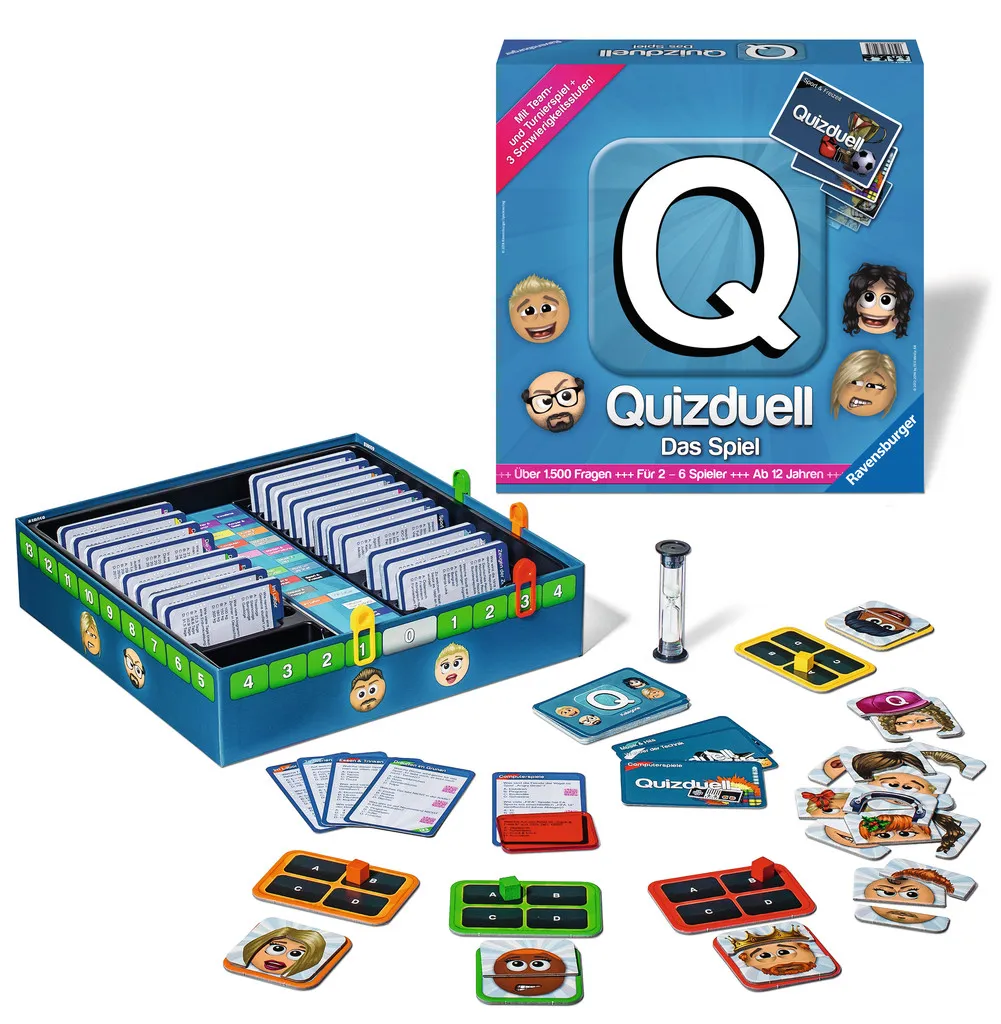 Quizduell das brettspiel - Die Auswahl unter allen analysierten Quizduell das brettspiel
