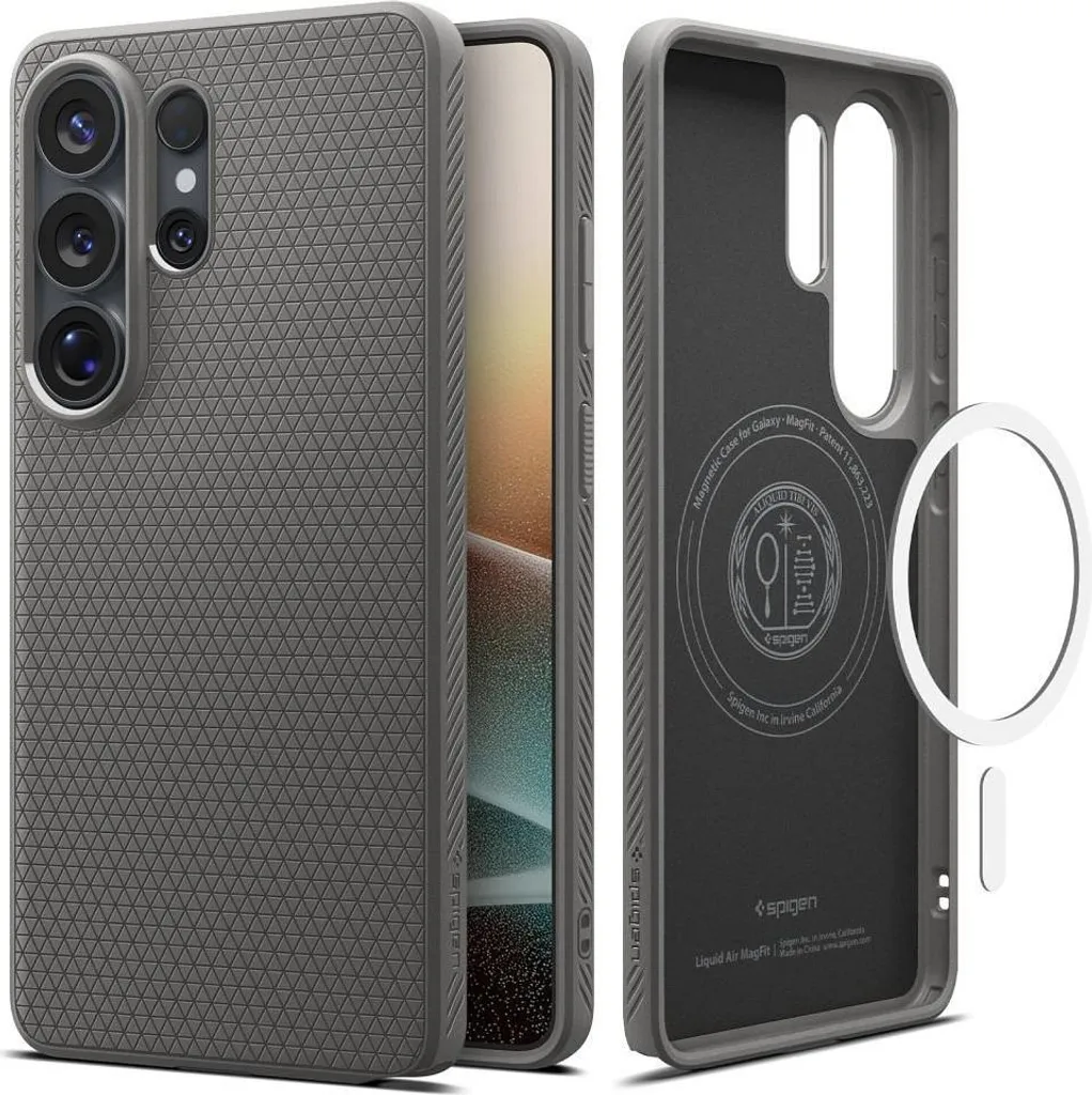 Custodia SPIGEN LIQUID AIR MAG compatibile con MagSafe adatta per SAMSUNG S26 Ultra marble grey