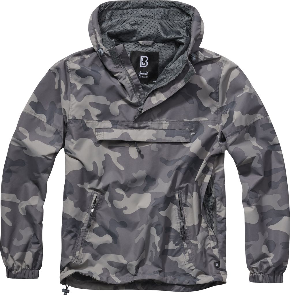 Brandit Summer Windbreaker Hoodie, camouflage, 4XL Produktbild 