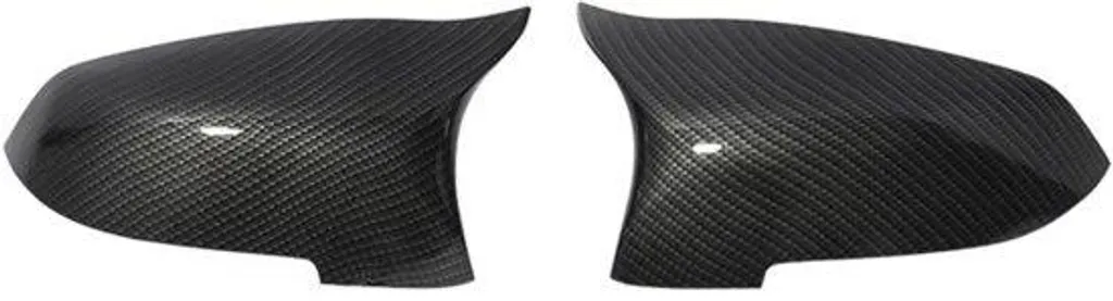 Caches Rétroviseurs Extérieurs BMW F10 F12 F01 Aspect Carbone Brillant