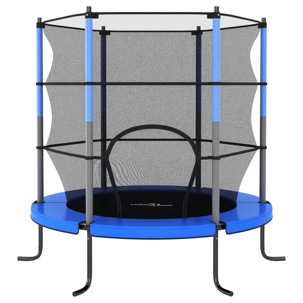 Trampoline sécurisé enfant 140 cm anti-chute avec filet haute qualité