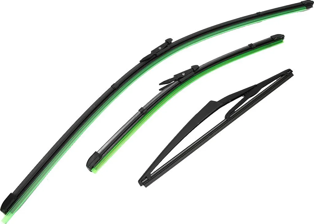 Ricambio Tergicristalli Fiat Grande Punto 199 - Set 3pz Anteriore e Retro