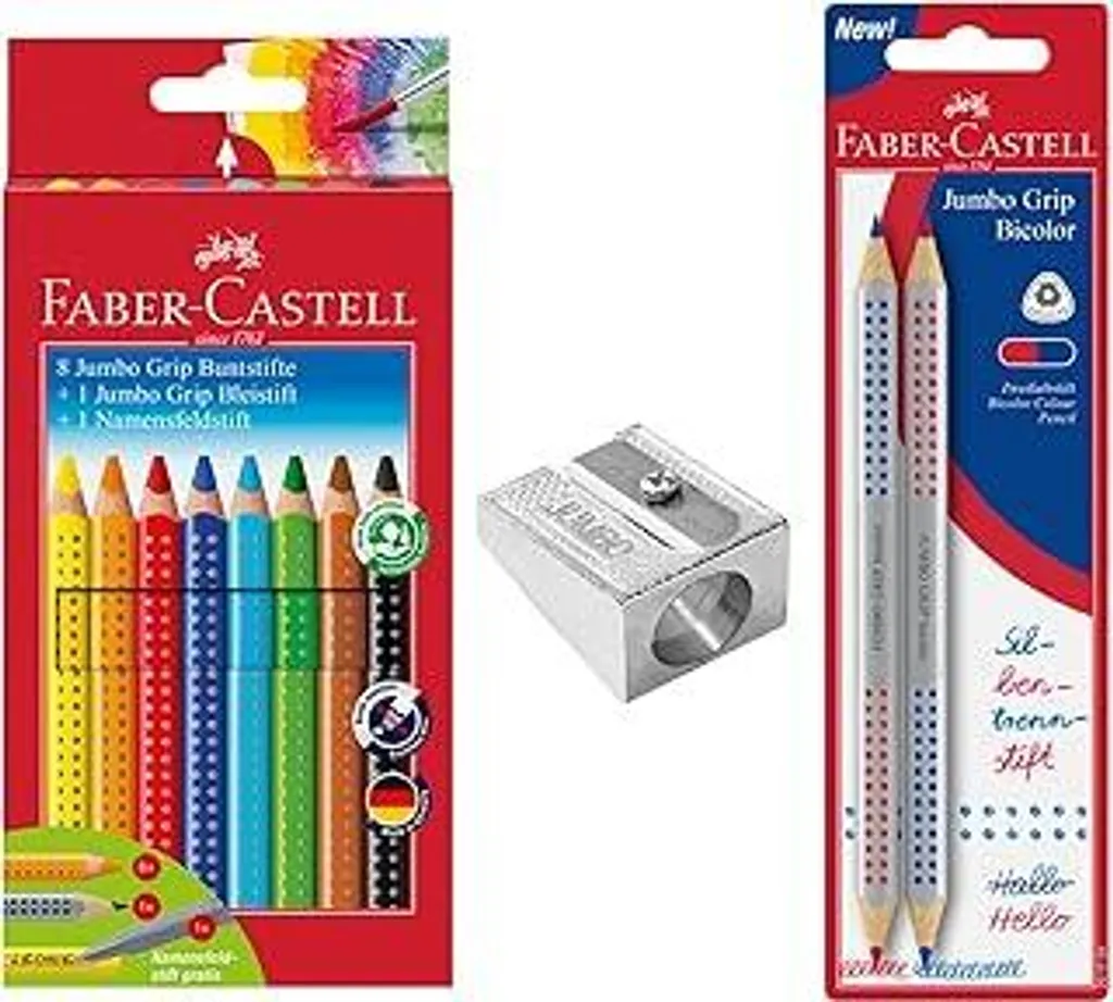 Faber-Castell 205225 Kit Inizio Scuola Matite Triangolari 13 Pezzi