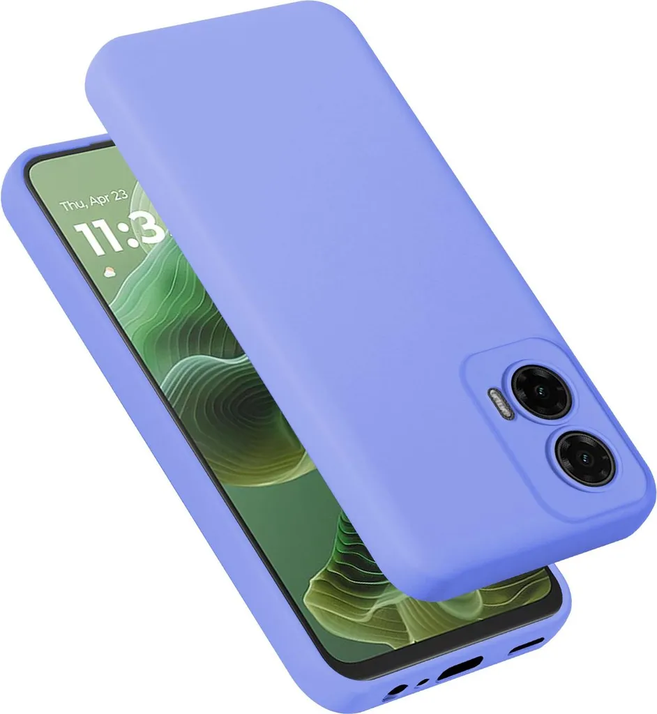 Cover Motorola Moto G35 Cadorabo Silicone Liquido: Protezione 360°