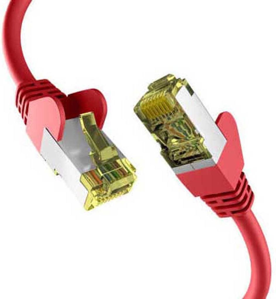 EFB CAT6a ROT 1.5m Patchkabel S/FTP PIMF