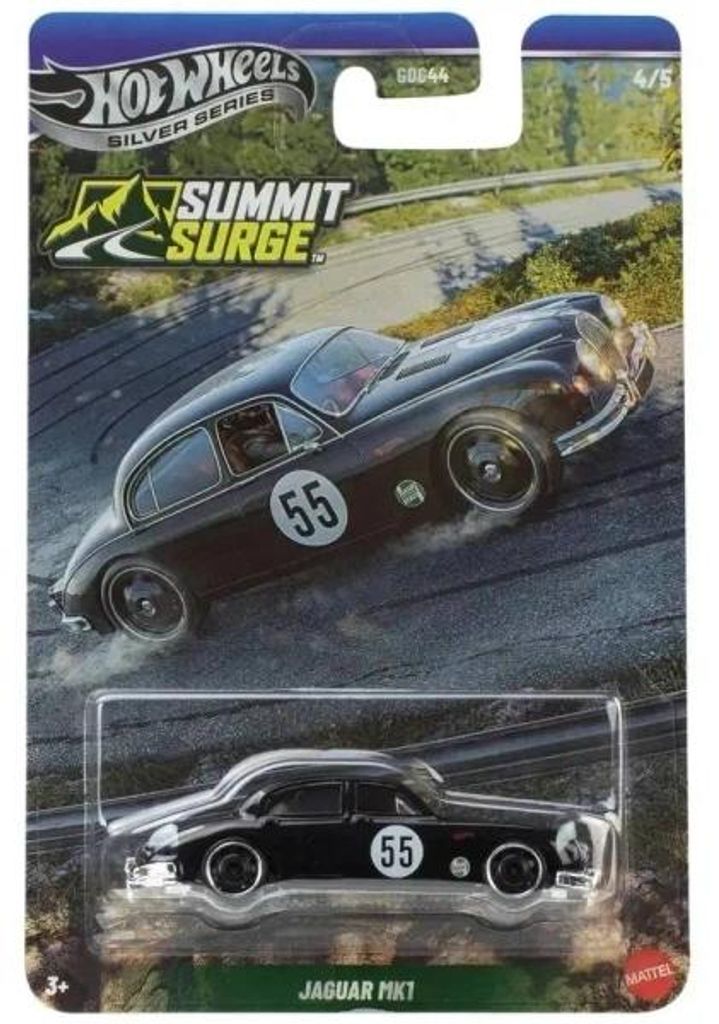 Hot Wheels JKX69, Auto, 3 anni, Plastica, Metallo, Nero Immagine del prodotto 