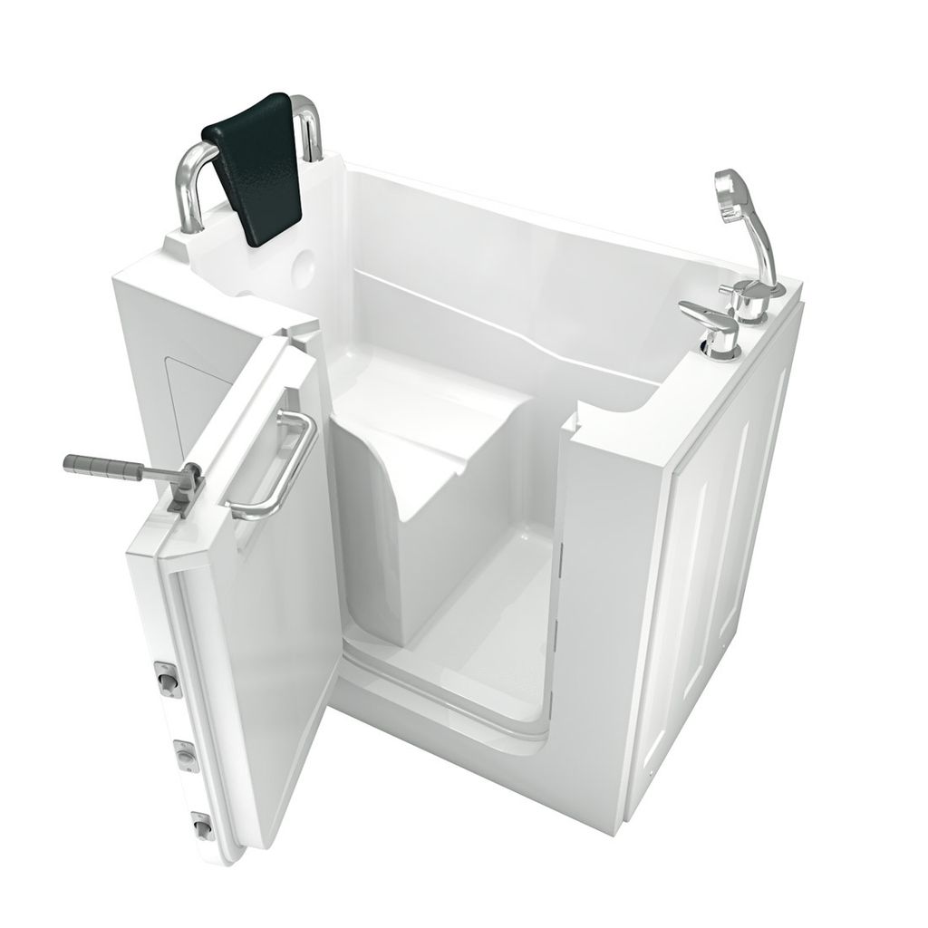 Sitzbadewanne Senioren Wanne Sitzwanne mit Tür S08-B-L Produktbild 6