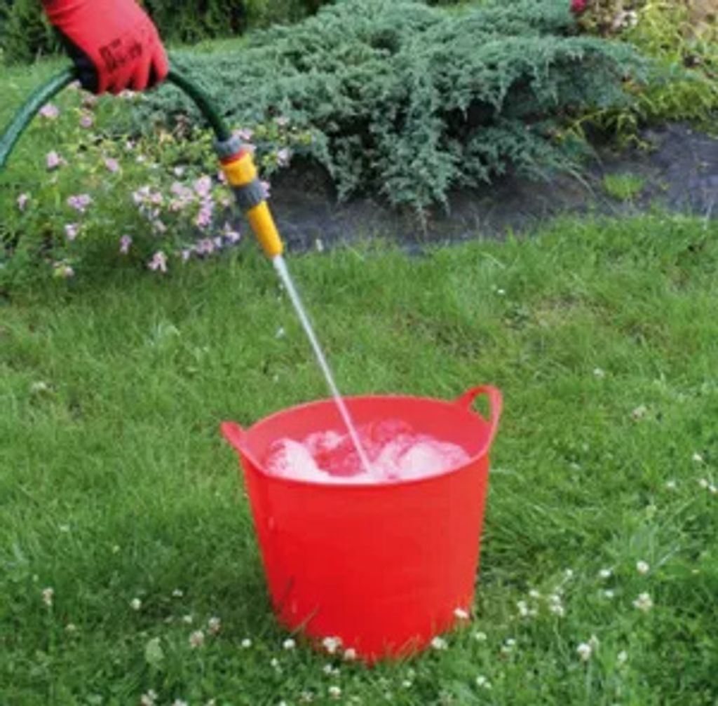 ADGO® Flexibler Eimer Stabiler Behälter Schwarz Eimer 55L Produktbild 8