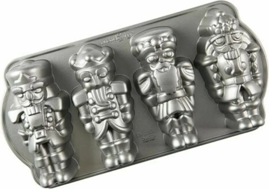 Nordic Ware Nutcracker Sweets - Stampo 4 Cavità Professionali 6 Cup