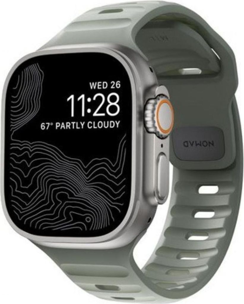 Bracelet Sport Nomad Apple Watch Ultra 45mm Vert Image du produit 