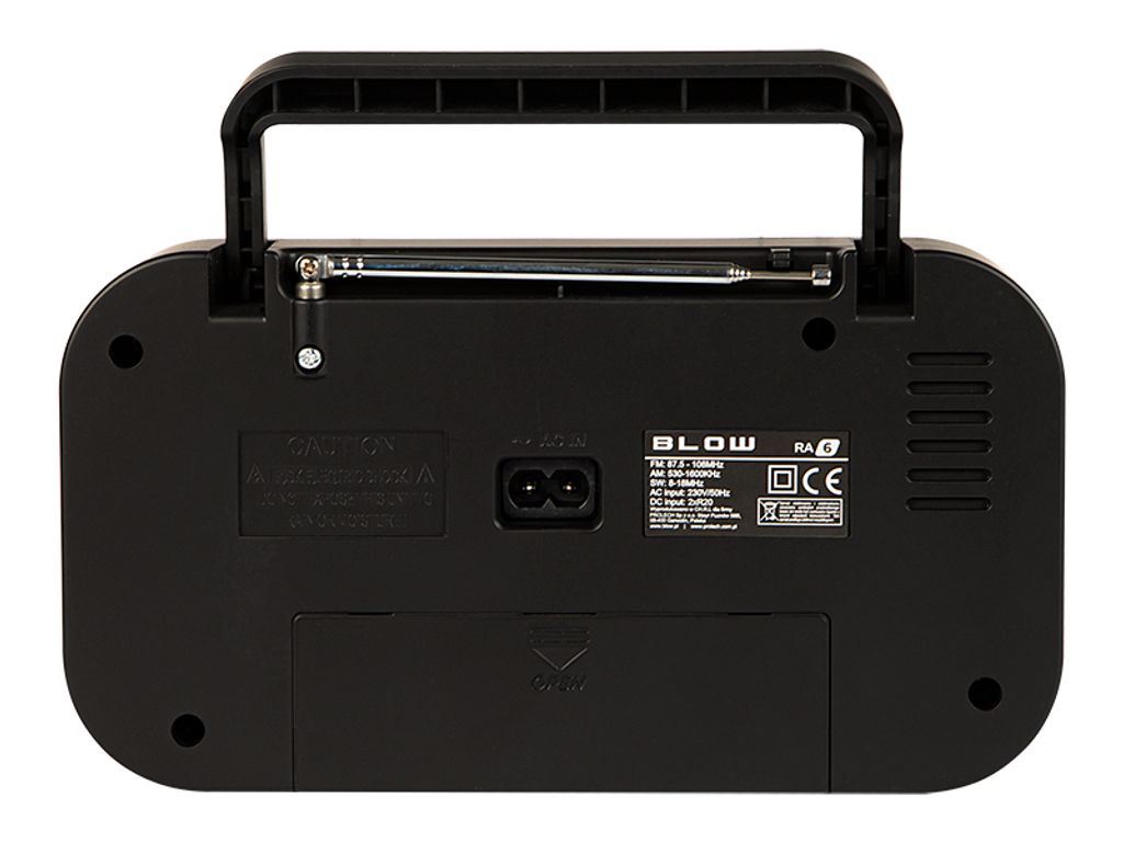 Blow Portable analog radio AM/FM RA6 Obrázek produktu 