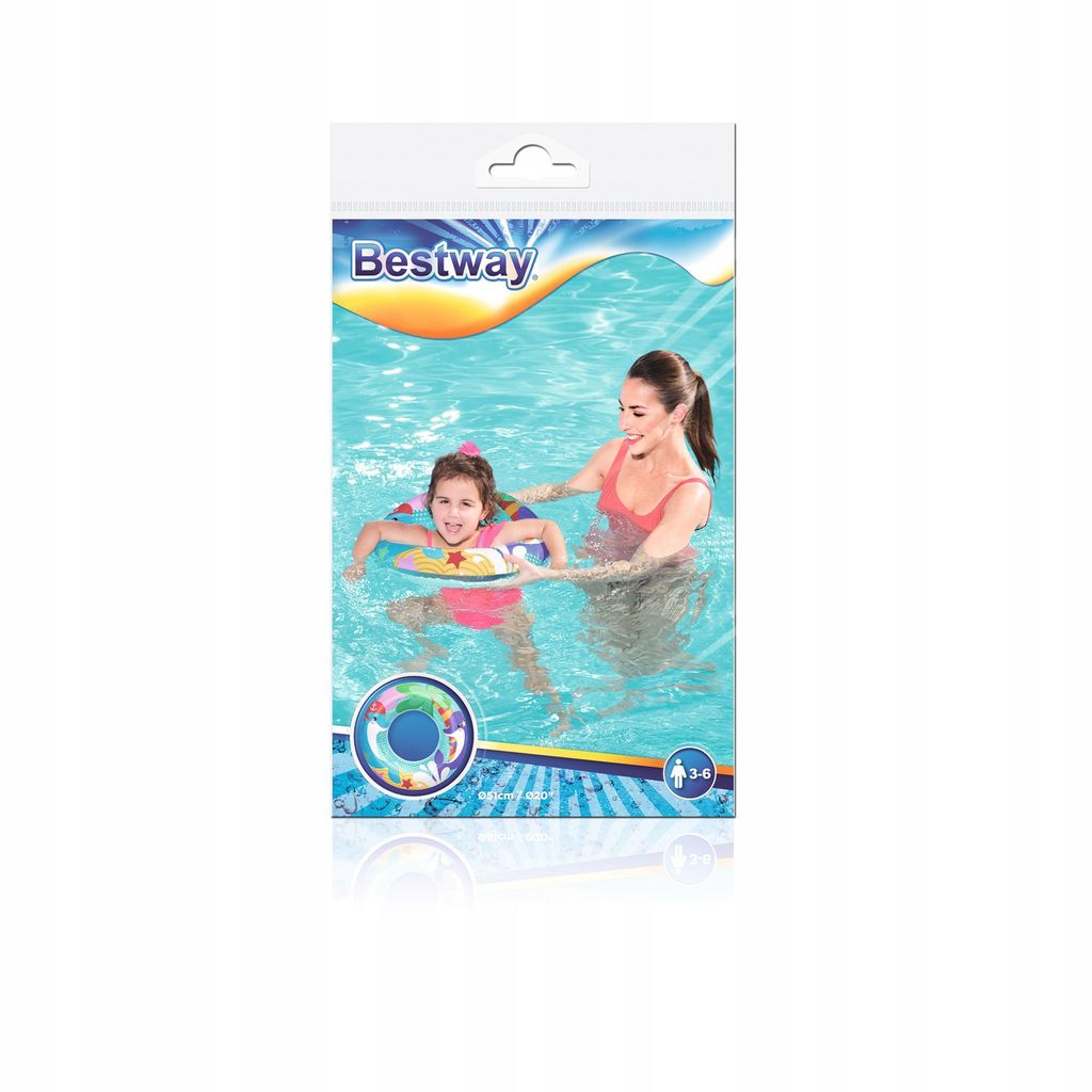 Dmuchane koło do pływania BESTWAY Sea Creature - 51 cm - Zdjęcie produktu 27