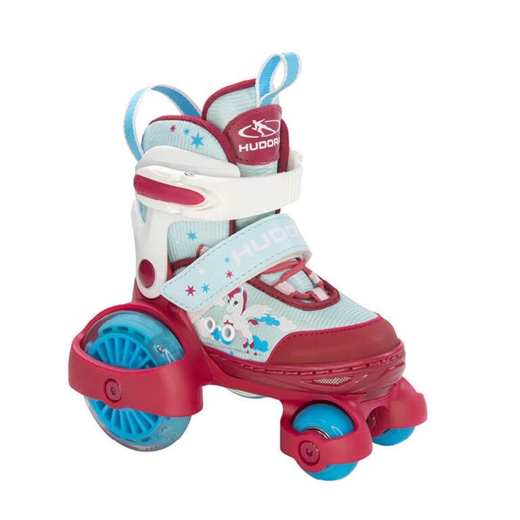 Rollschuh My First Quad LED, Girl, Gr. 26-29 rollschuhe inliner kinder rollerskates rollerblades inlineskates skate inl