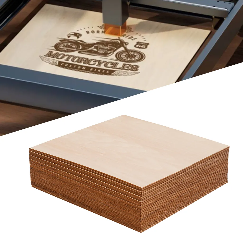 Lot de 30 Panneaux Bois 3mm sans Nœuds - Fini les Déchets de Découpe !