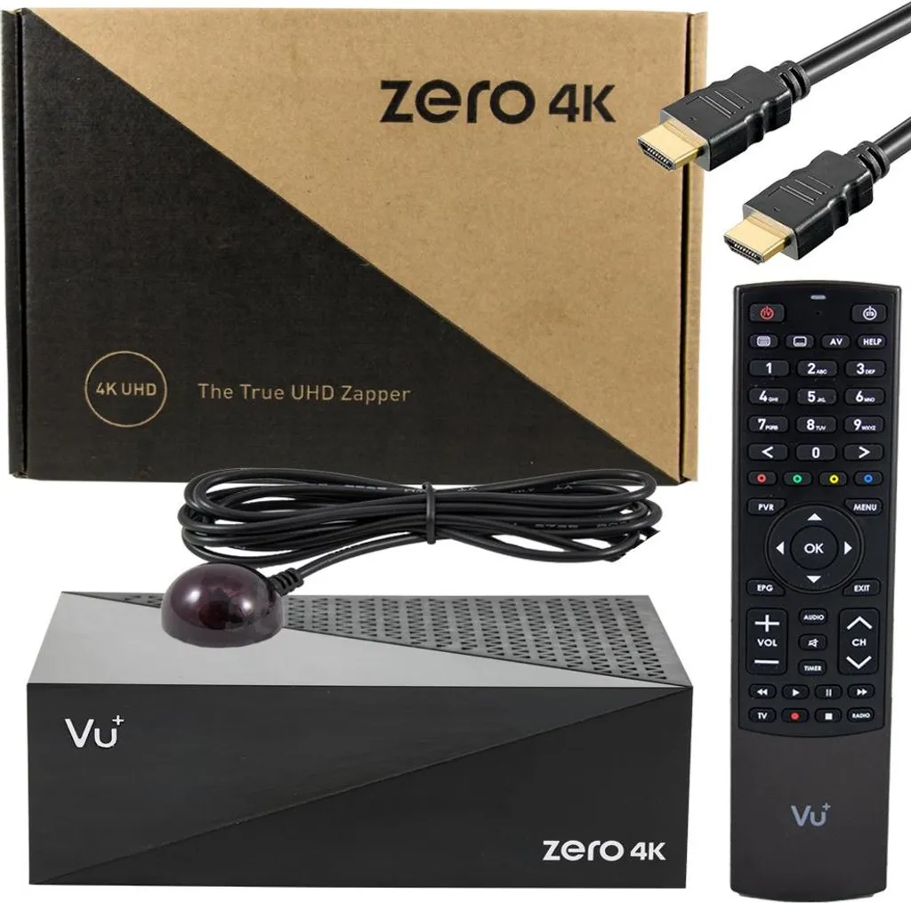 Décodeur TV VU+ ZERO 4K Tuner DVB-C/T2 Récepteur Satellite et TNT Linux UHD - 2