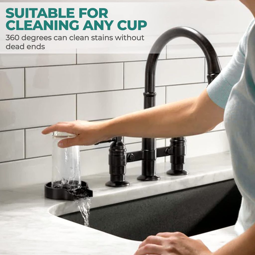 Schwarze Einbauküchenspüle Mit Glasreinigungsstation – 73,7 X 45,7 X 20,3 Cm, 3-Loch-Bohrung, Edelstahl