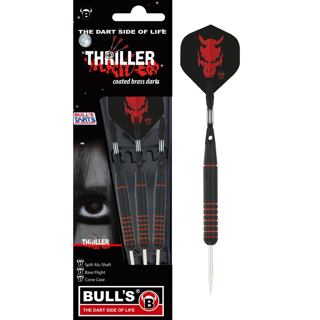 Bull's Thriller Steeldarts Steel Brass Dart Steeldart - Pfeile, Gewicht:12331 - 21 g