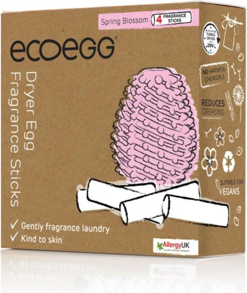 Kit 4 Ricambi Ecoegg Bastoncini Asciugatrice Spring Blossom