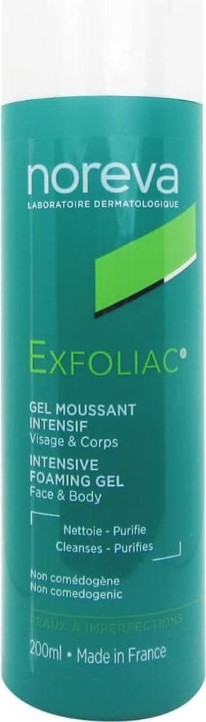 Noreva Exfoliac Intensive Foaming Gel 200ml Produktbild 