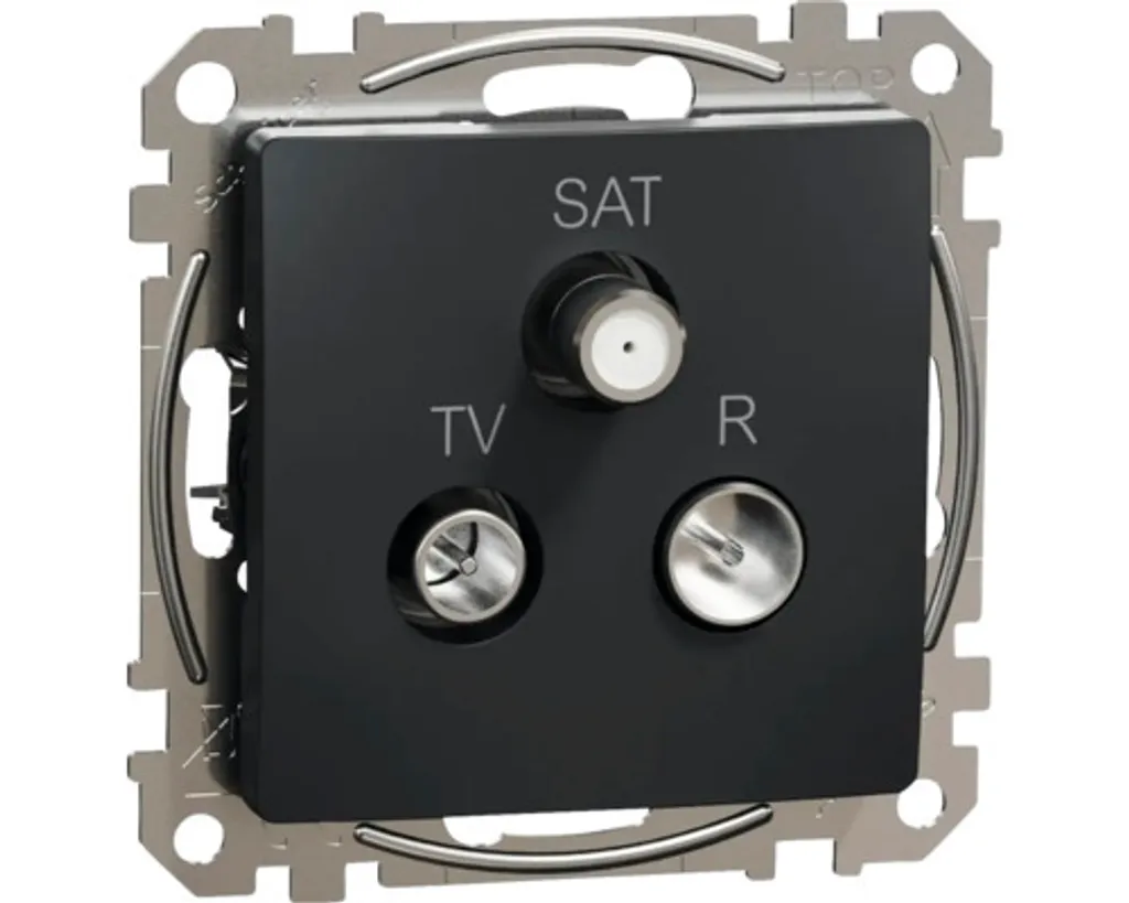 Prise d'antenne R/TV/SAT 4dB Sedna Design SDD114481 Schneider Electric
